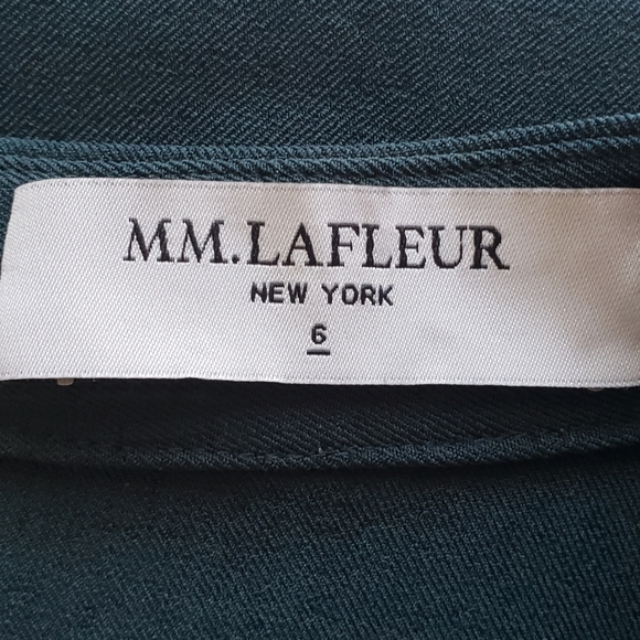 M.M. LaFleur Wrap Dress in Hunter Green - 6 - Picture 3 of 4